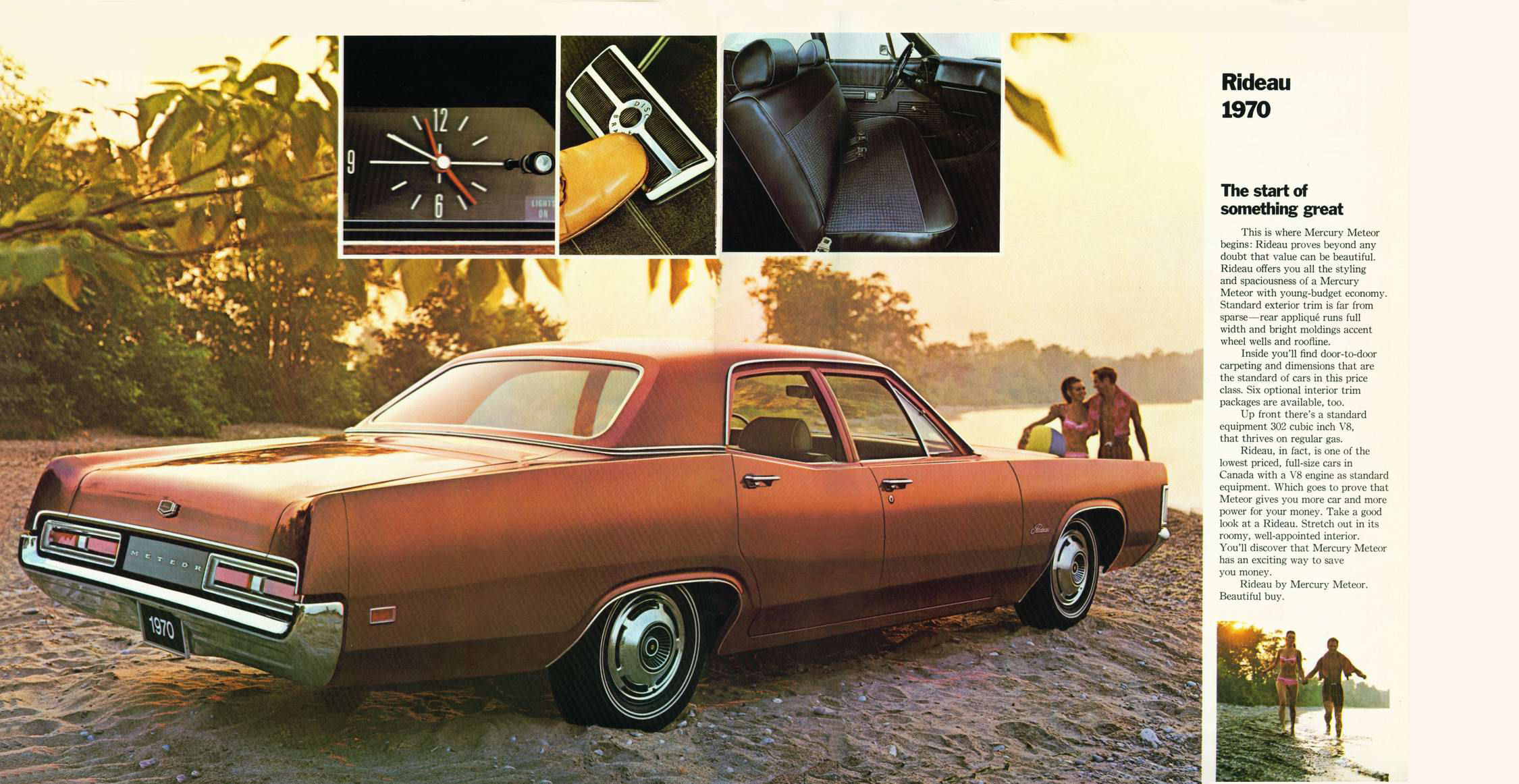 1970 Ford Mercury Meteor Canadian Brochure Page 2